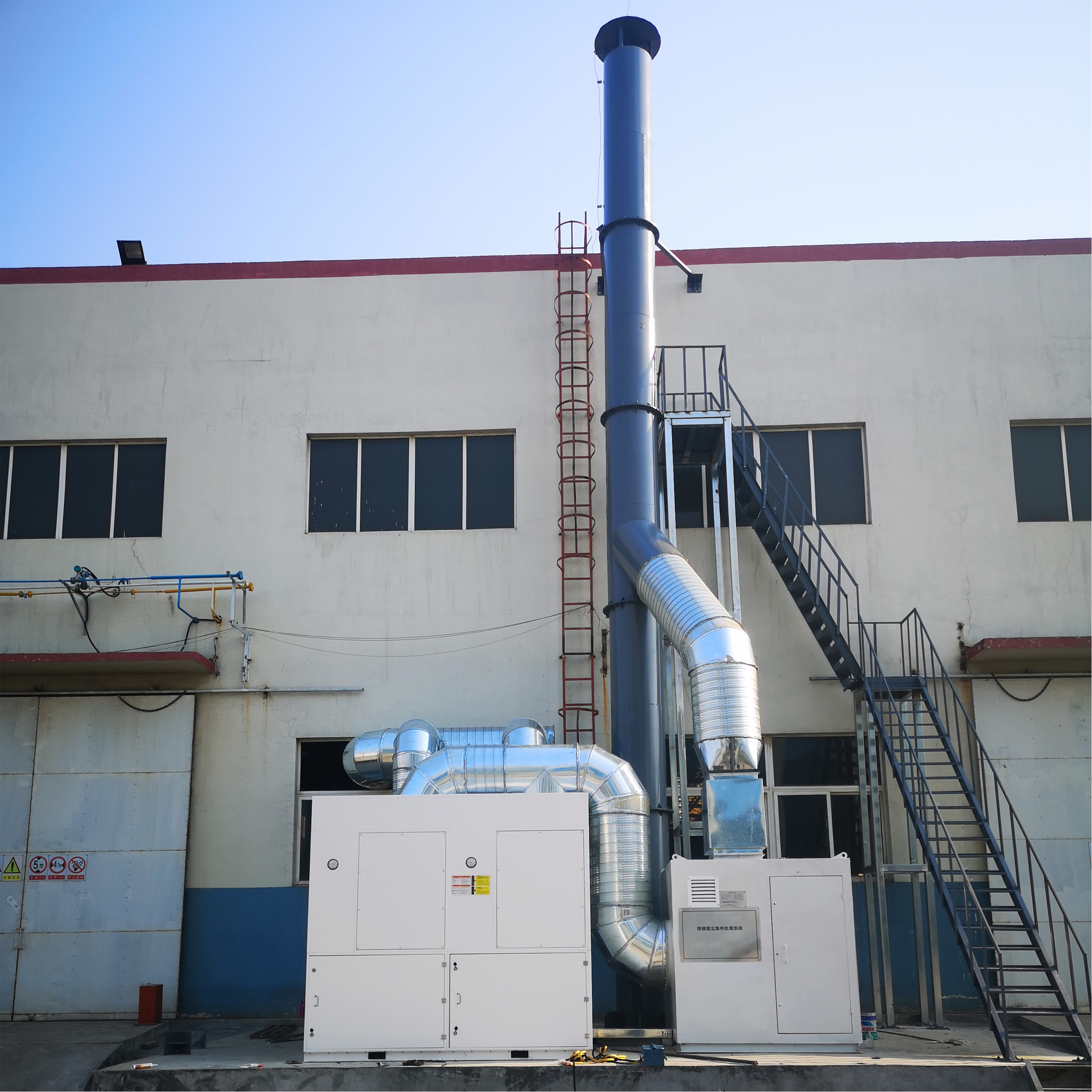 濰坊焊接除塵現(xiàn)場(chǎng)案例